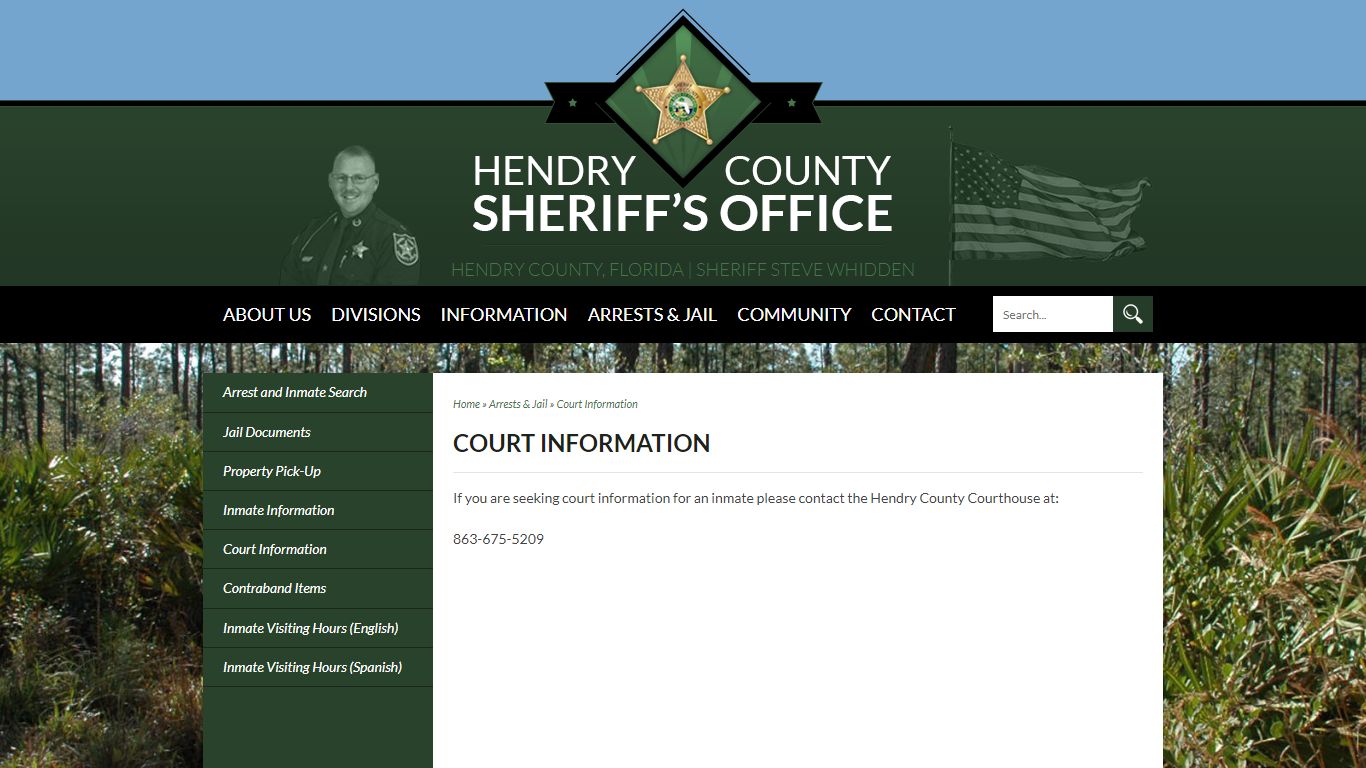 Court Information - Welcome to Hendry County Sheriff